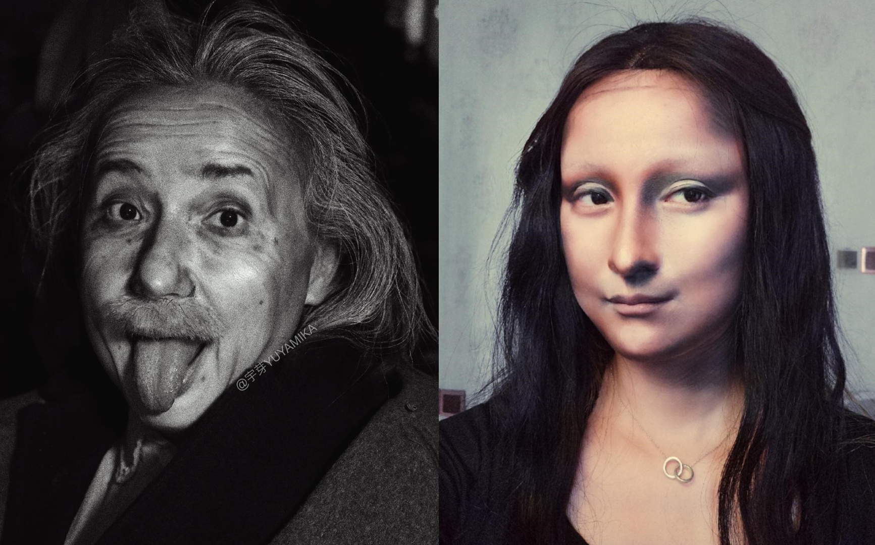 Co gai co tai hoa trang 'sao y ban chinh' khien dan mang kinh ngac hinh anh