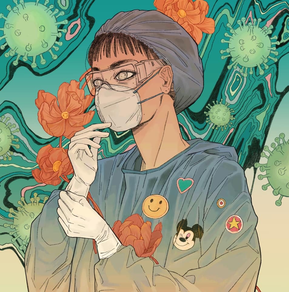 bo tranh tri an cac chien si chong dich anh 8