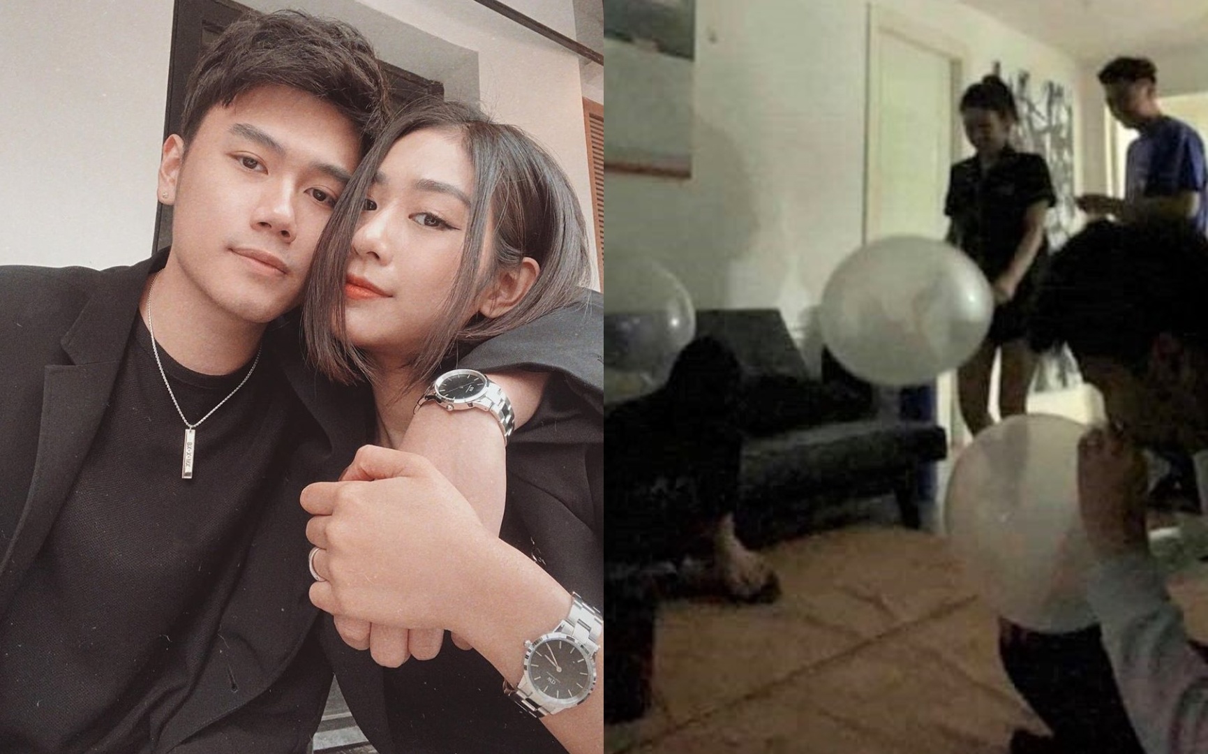 Xuat hien anh vo chong hot girl Trang Lou tu tap, hut bong cuoi hinh anh