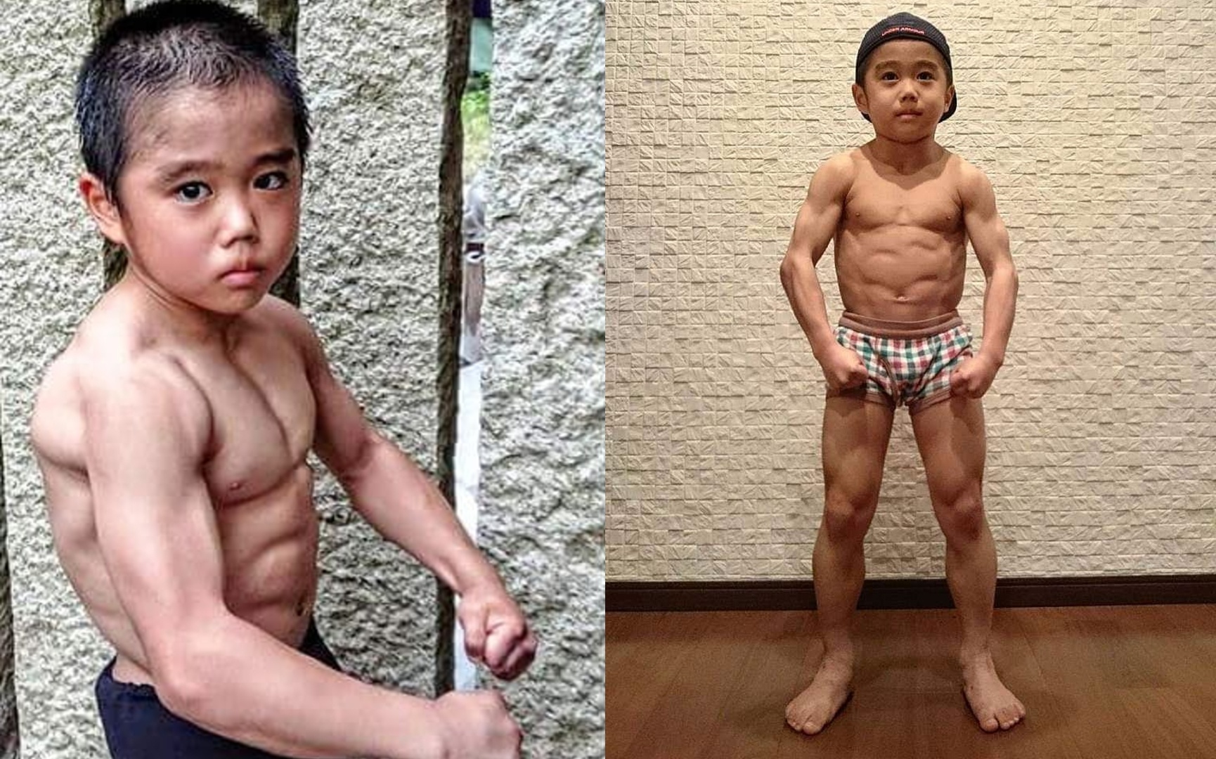 ‘Ly Tieu Long nhi’ 9 tuoi co co bap ran chac nho kien tri kho luyen hinh anh