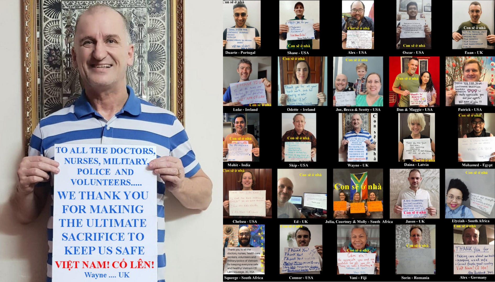 nguoi nuoc ngoai cam on Viet Nam anh 1