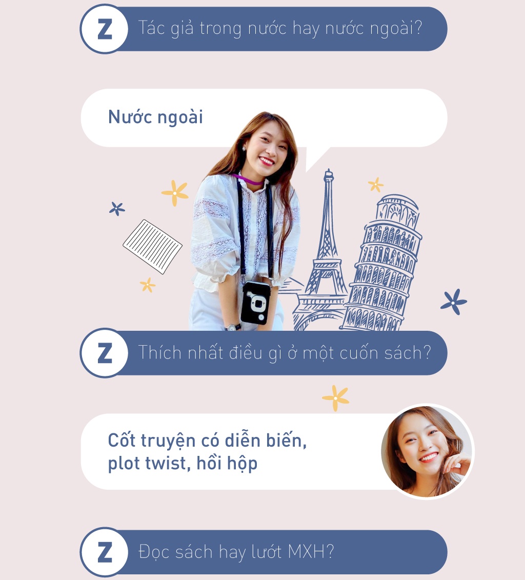 Khanh Vy doc sach anh 5