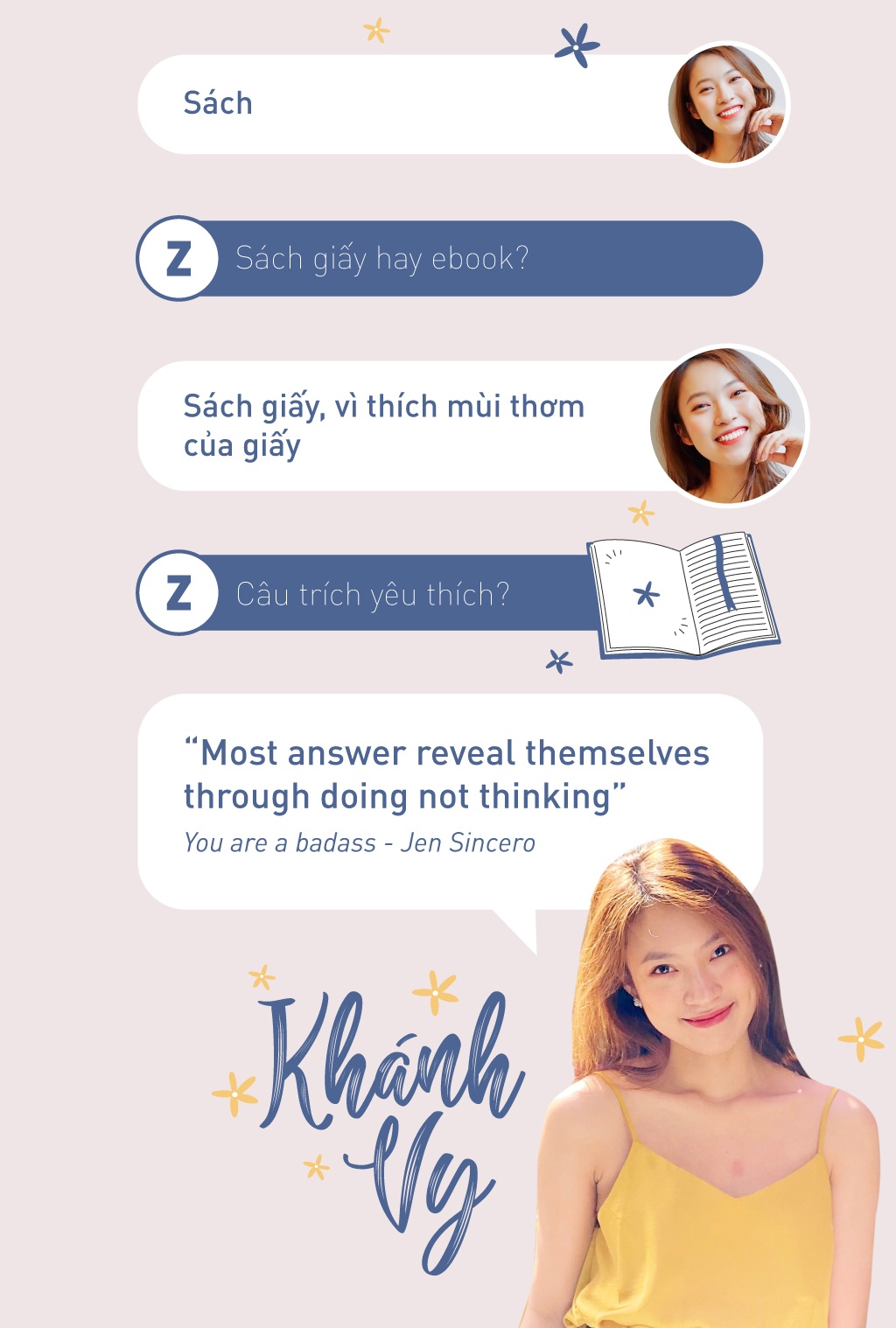Khanh Vy doc sach anh 6