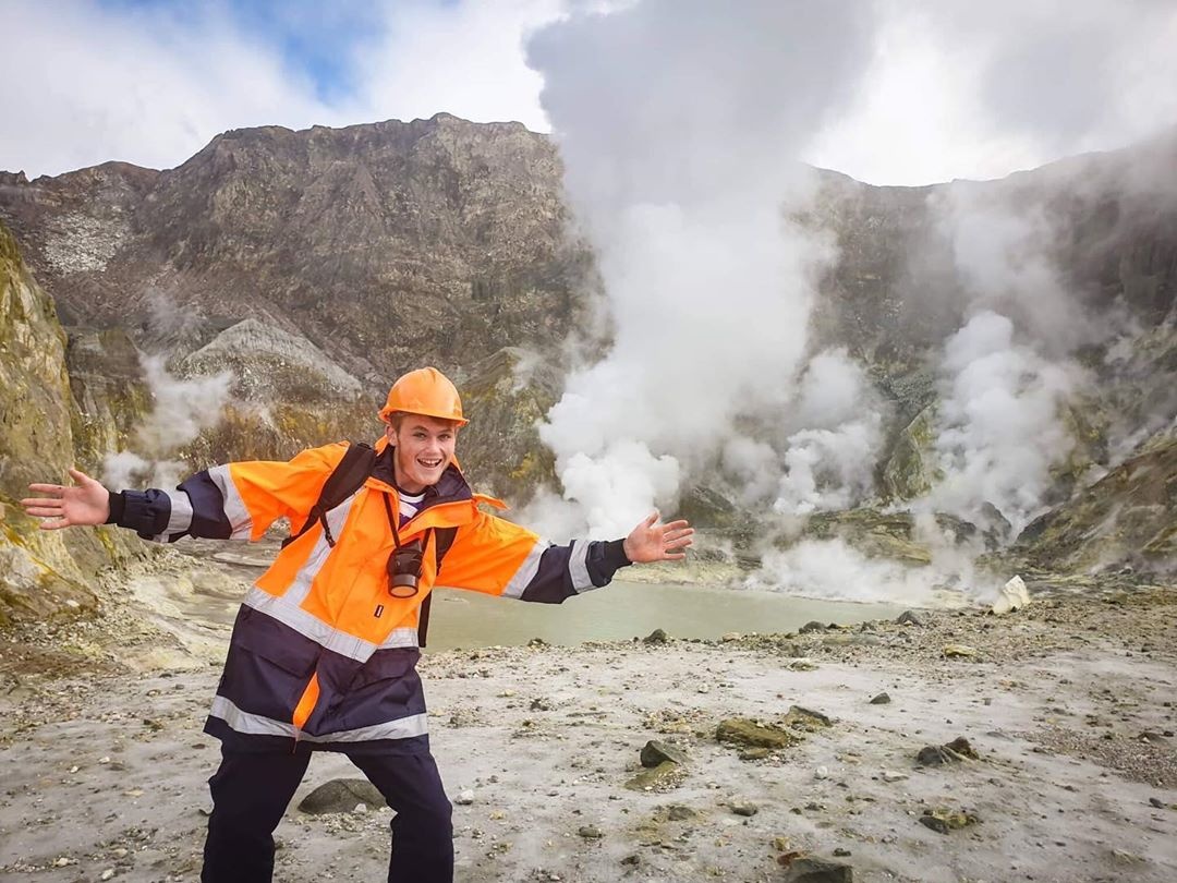 Nạn nhân sống sót sau vụ núi lửa phun trào ở New Zealand ảnh 3 Nan nhan song sot sau vu nui lua phun trao o New Zealand anh 3