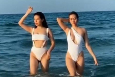 Phanh Lee - Huyen Lizzie cung di du lich, ky niem 7 nam tinh ban hinh anh