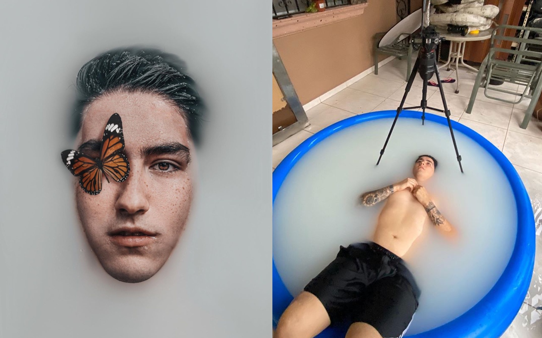 Noi tieng nho loat anh boc me hinh song ao hinh anh