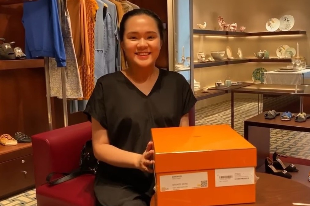 Quynh Anh dap hop tui Hermes, Duy Manh treu chi de duoc bim, sua hinh anh