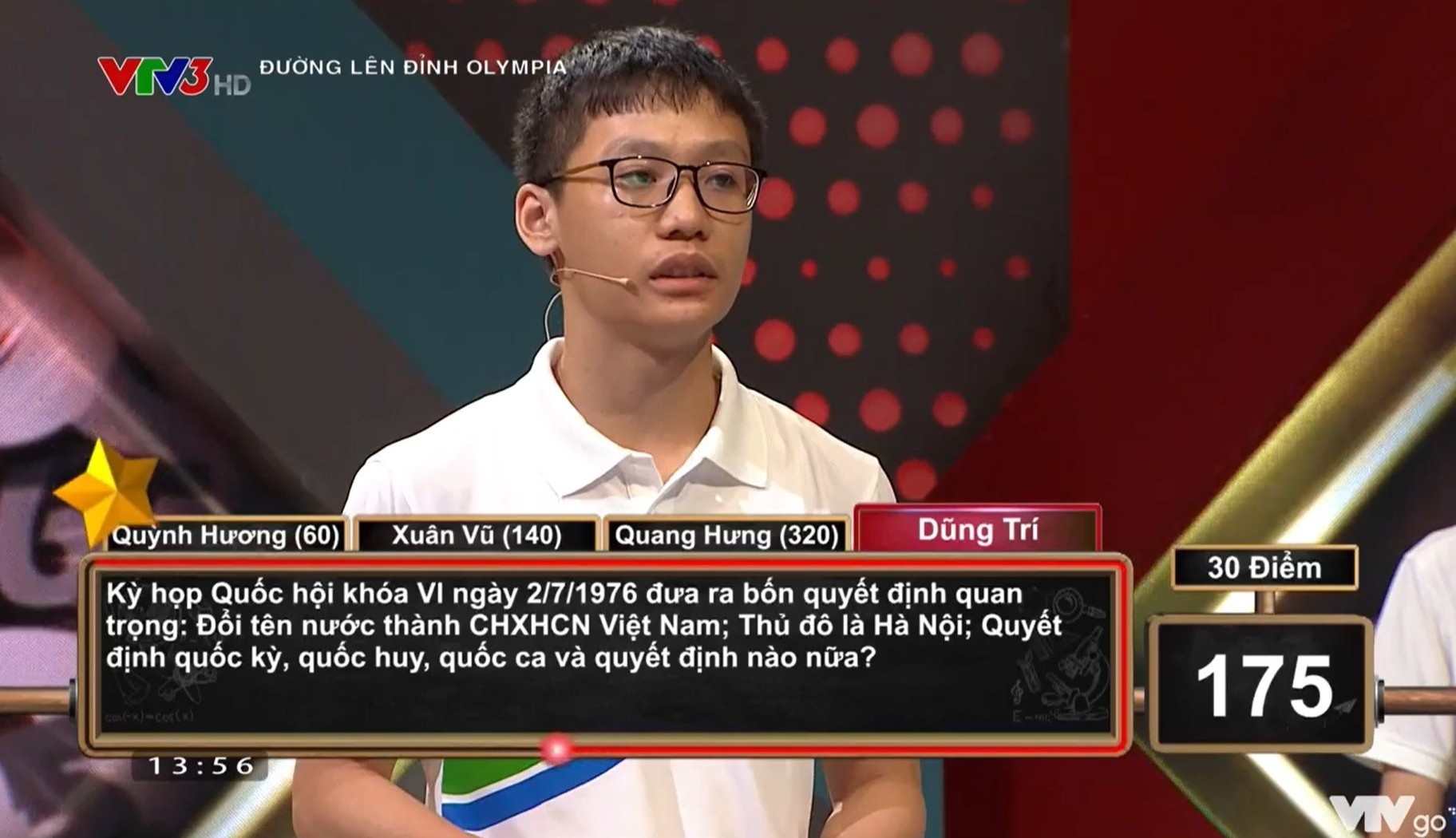 Phan thi bi to sai kien thuc tai 'Duong len dinh Olympia' hinh anh