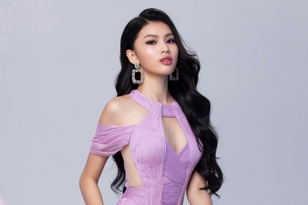 Nu sinh 2K thi Hoa hau Viet Nam: ‘Tu tin o doi chan dai 1,11 m’ hinh anh