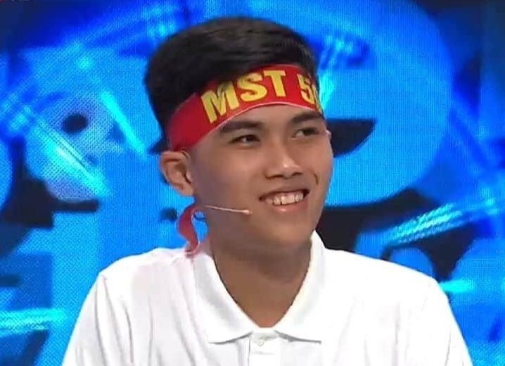 Nam sinh Ha Noi lap ky luc diem phan thi Khoi dong o Olympia hinh anh