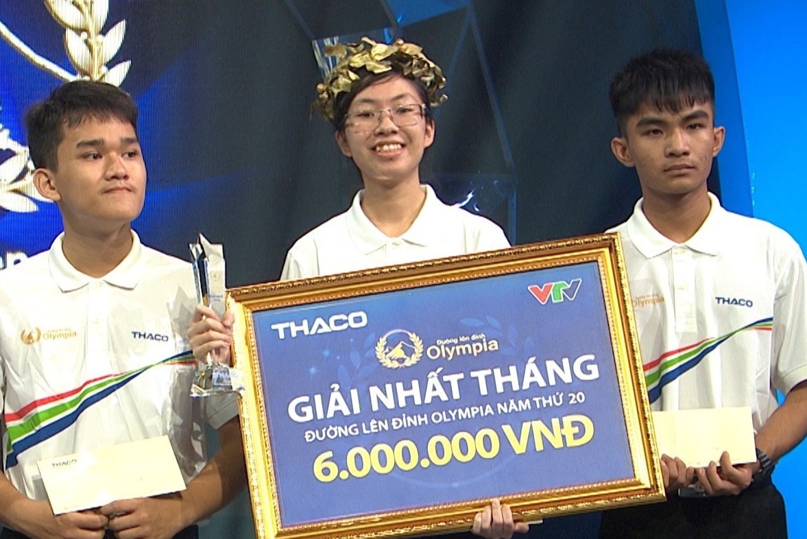 Nhung ban tre giu ky luc diem so tai 'Duong len dinh Olympia 2020' hinh anh