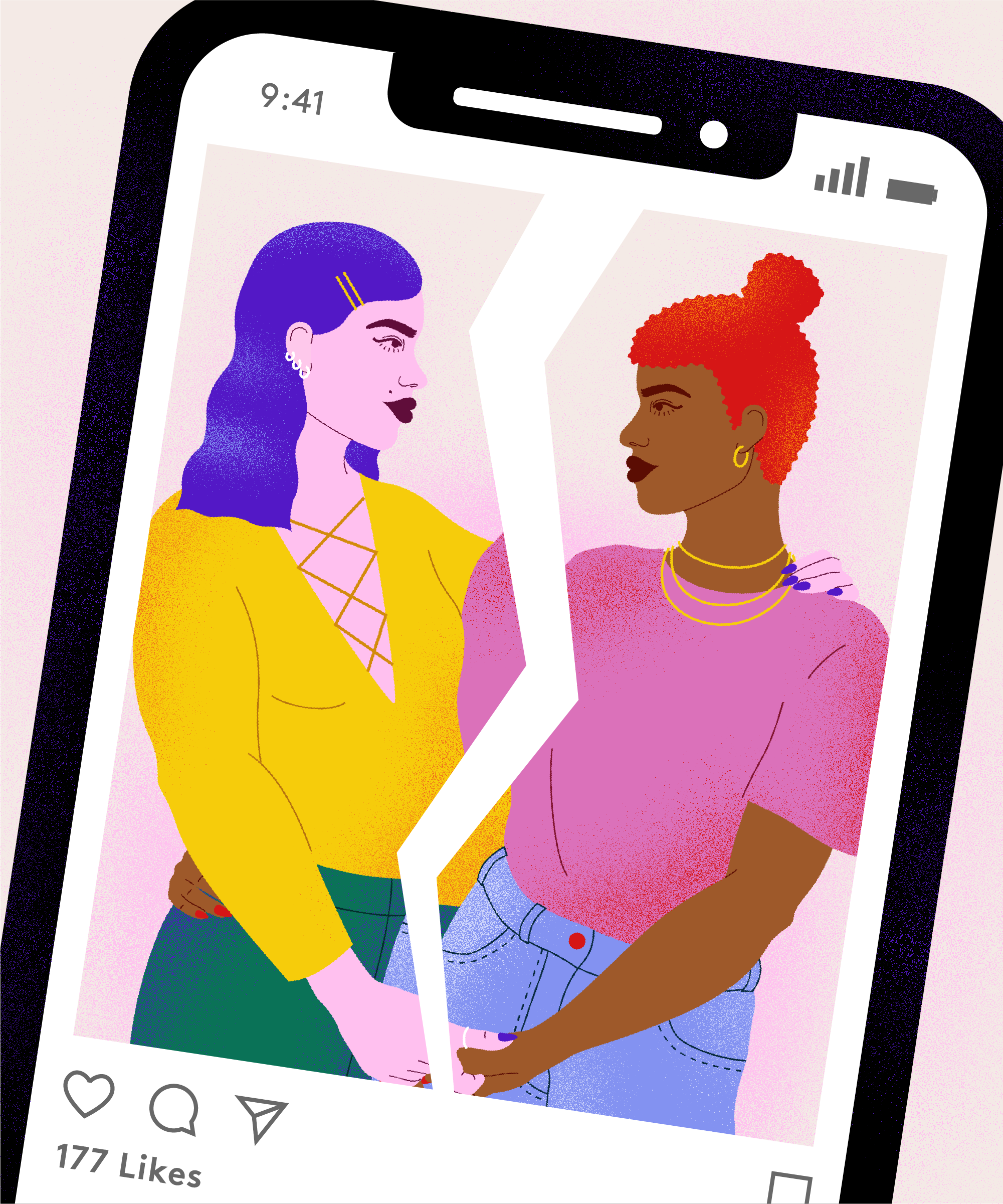 chia tay dua len mang anh 2