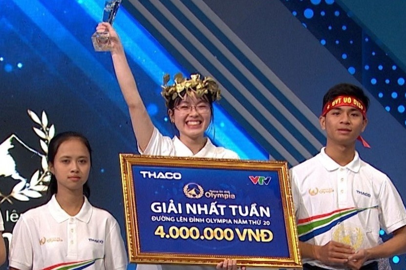 Chi co 6 nu sinh thang trong 36 cuoc thi tuan Olympia 2020 hinh anh