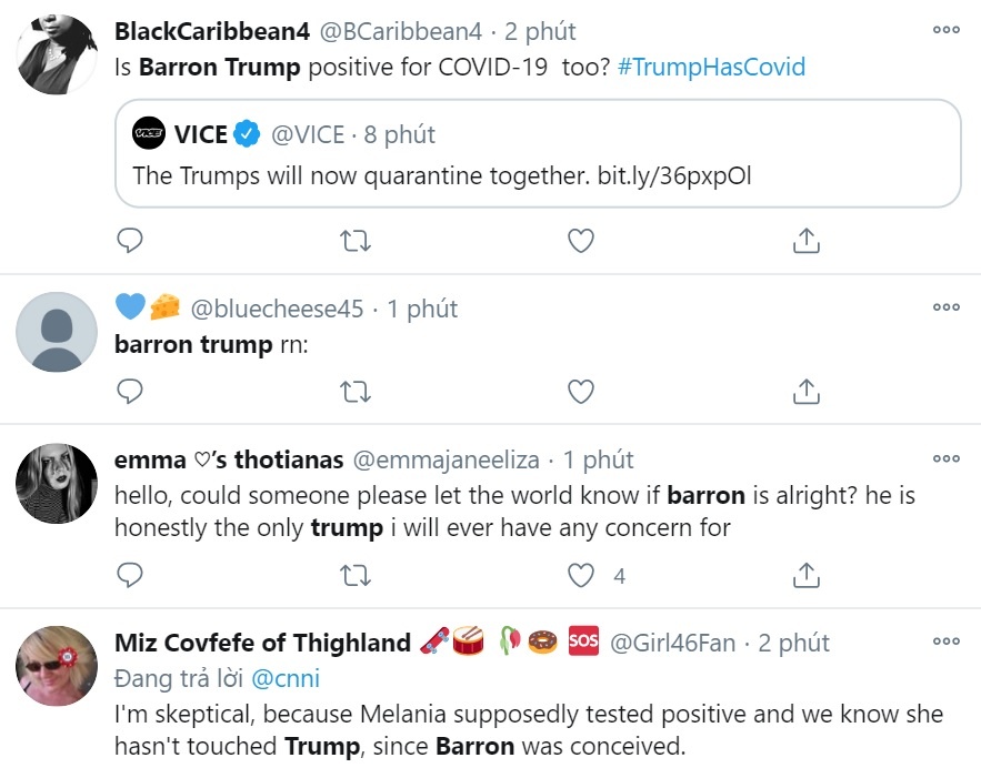 Tong thong Trump mac Covid-19 anh 1