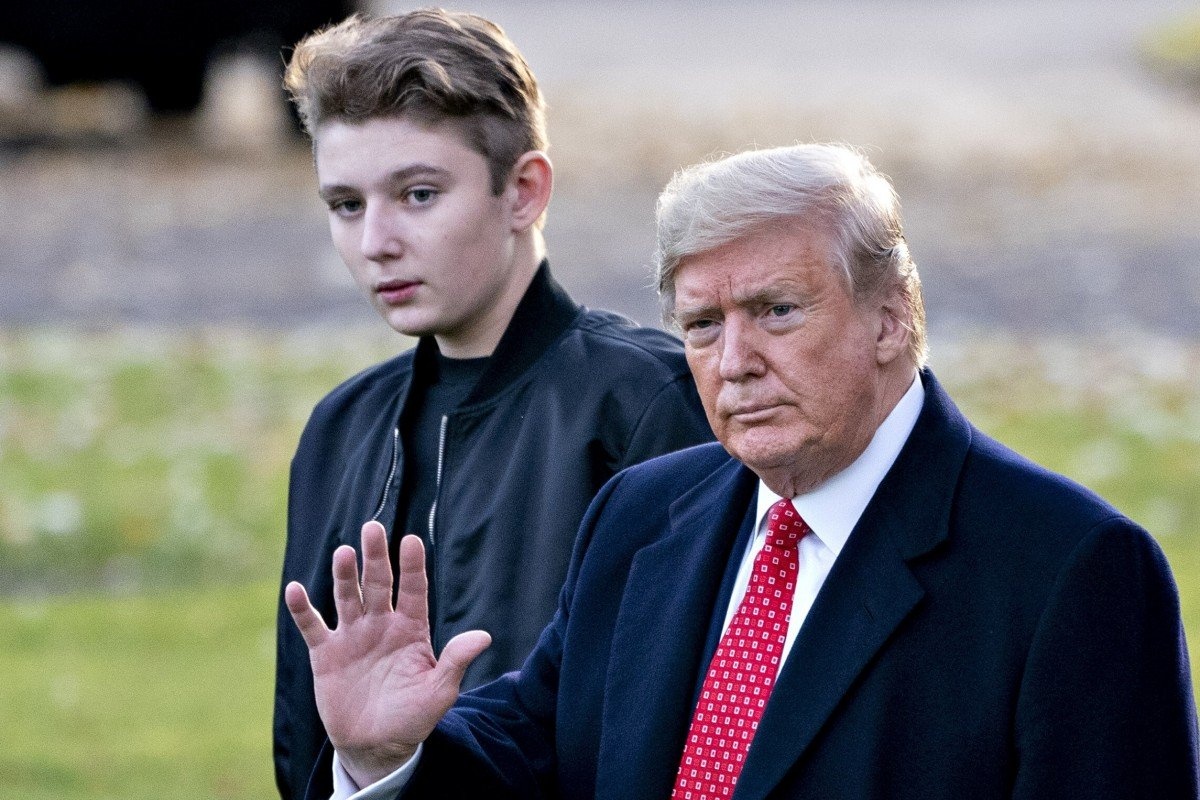 Barron Trump duoc quan tam sau thong tin cha me mac Covid-19 hinh anh