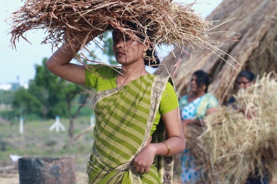 Ben trong thi tran danh rieng cho phu nu chuyen gioi o An Do hinh anh