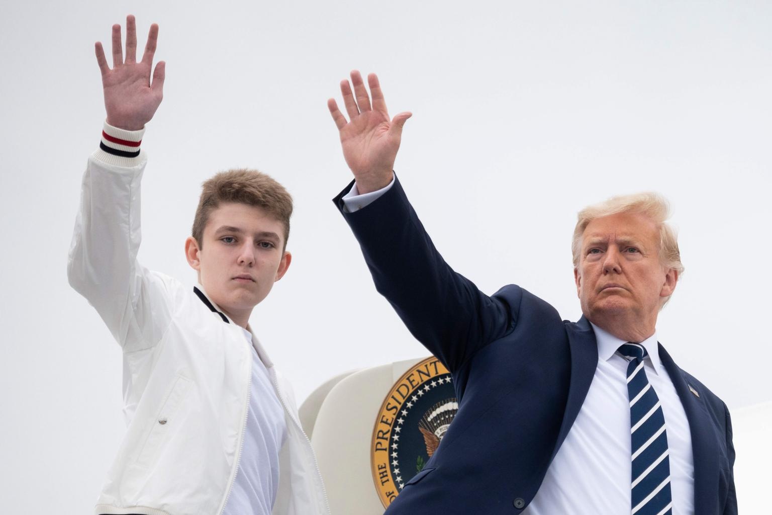 Barron Trump kho giu su rieng tu sau khi roi Nha Trang hinh anh