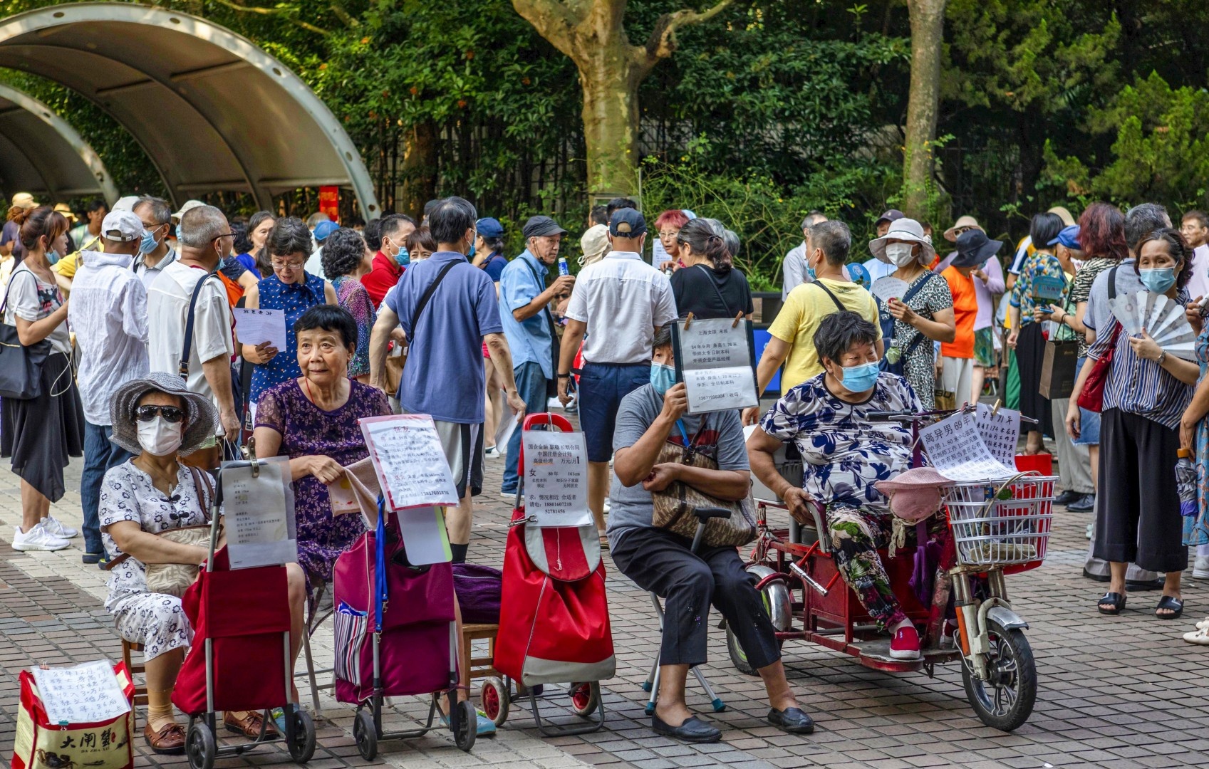 cho mai moi Trung Quoc anh 1