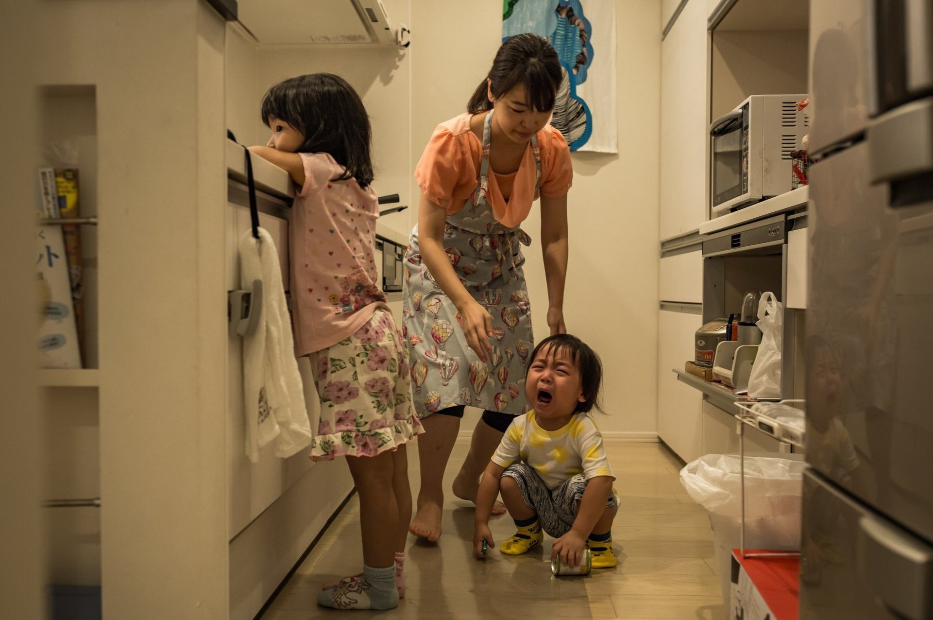 'Me toi bi mac ket trong can bep' hinh anh