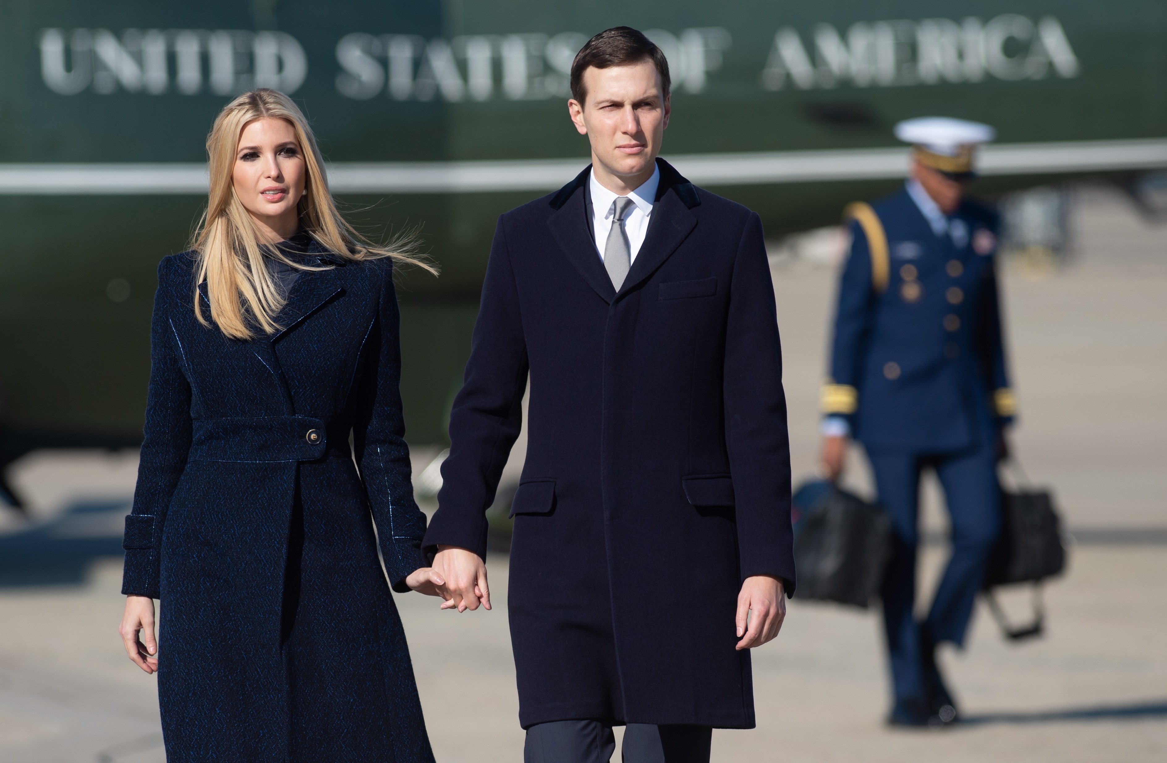 Vợ chồng Ivanka Trump rời Washington ảnh 1 Vo chong Ivanka Trump roi Washington anh 1