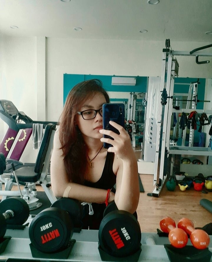 Co gai giam 40 kg sau 2 nam tap gym anh 5