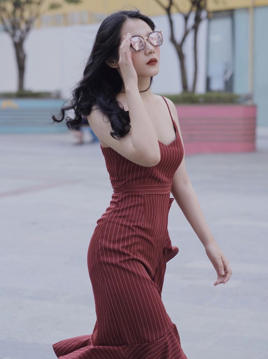 hot girl the he moi cua truong Bao anh 10