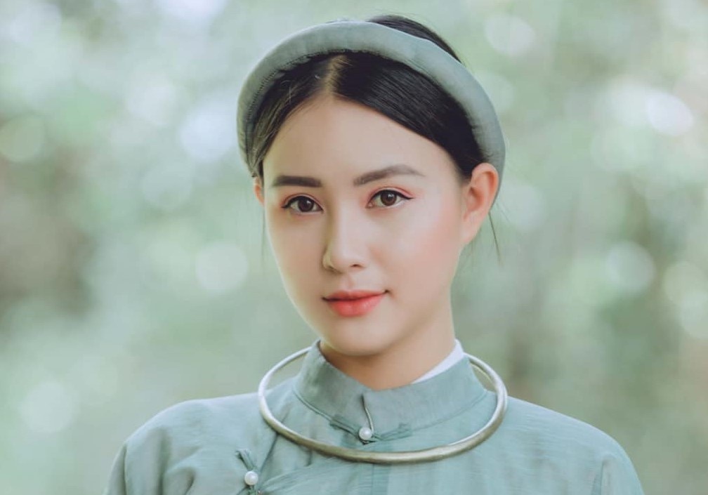 Nu sinh Hoc vien Hang khong la mau anh co tieng o TP.HCM hinh anh