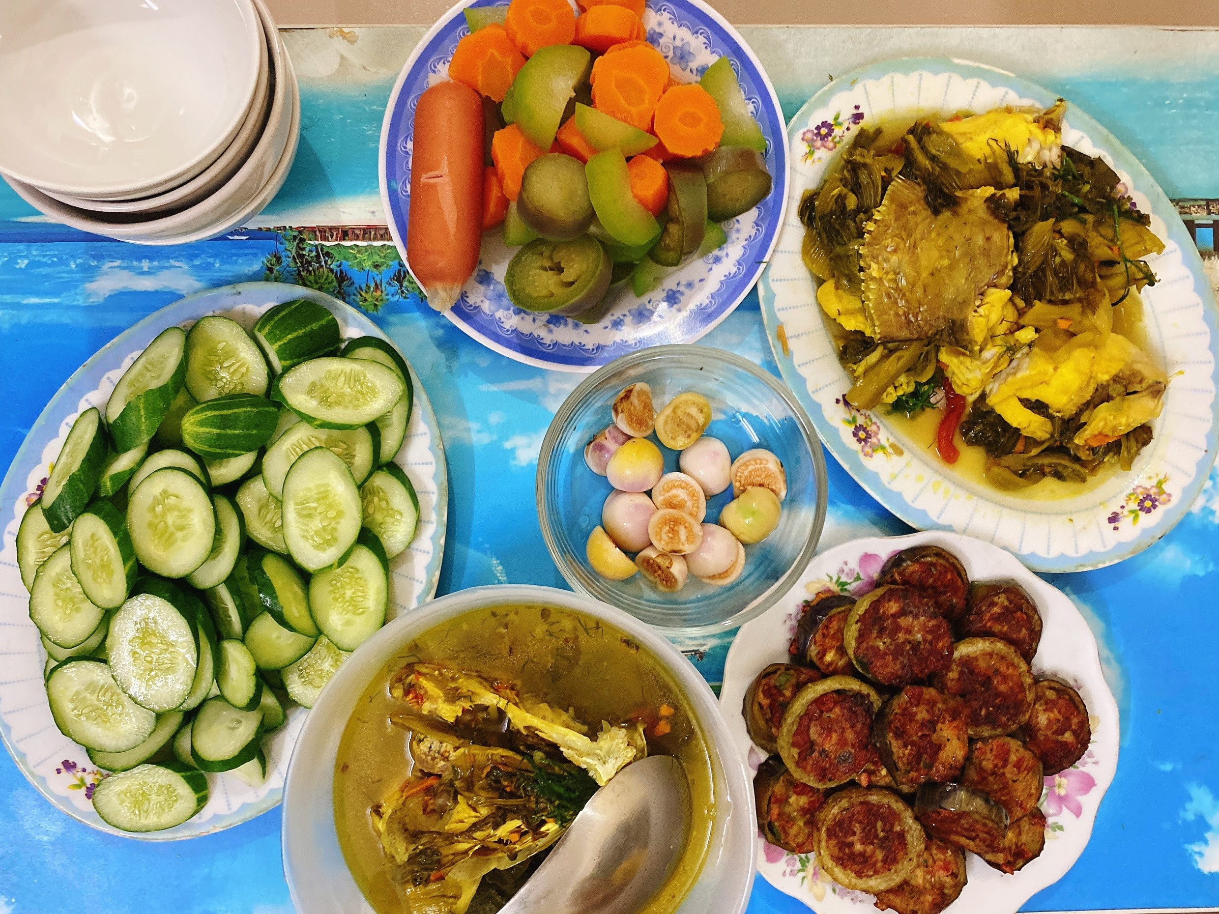 nau an o nha mua dich anh 2