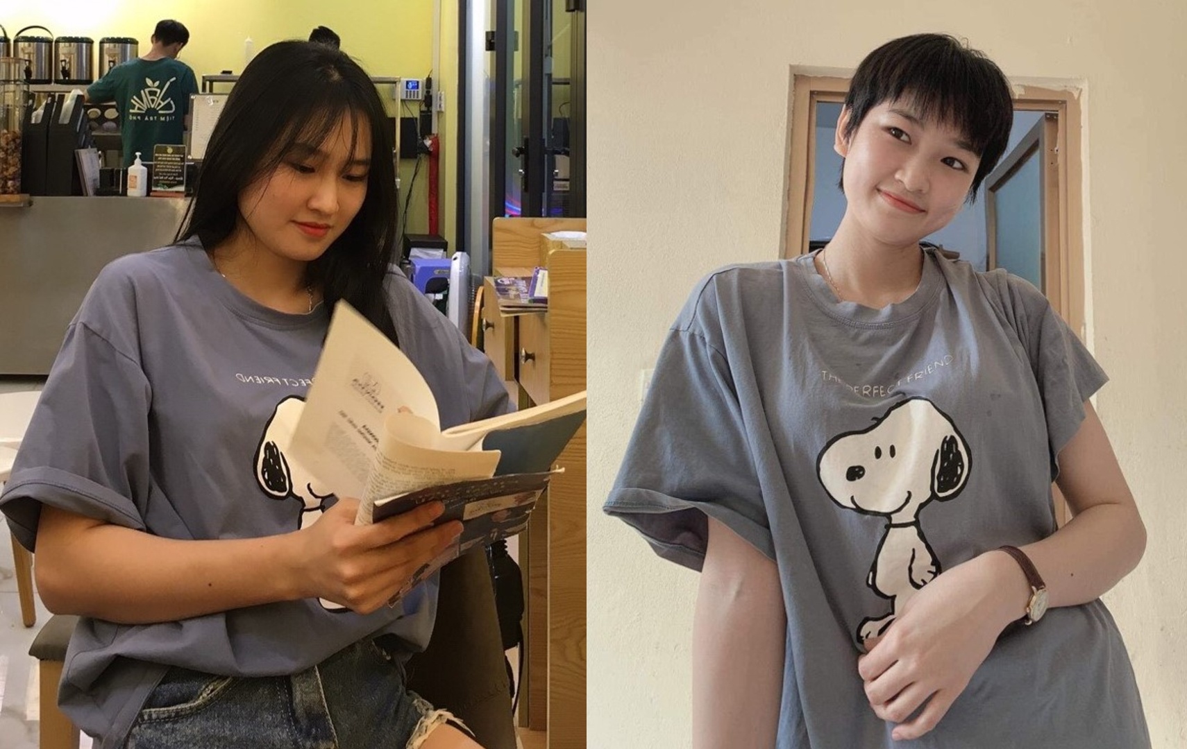 Nu dieu duong 23 tuoi cat di mai toc dai truoc khi den Bac Giang hinh anh