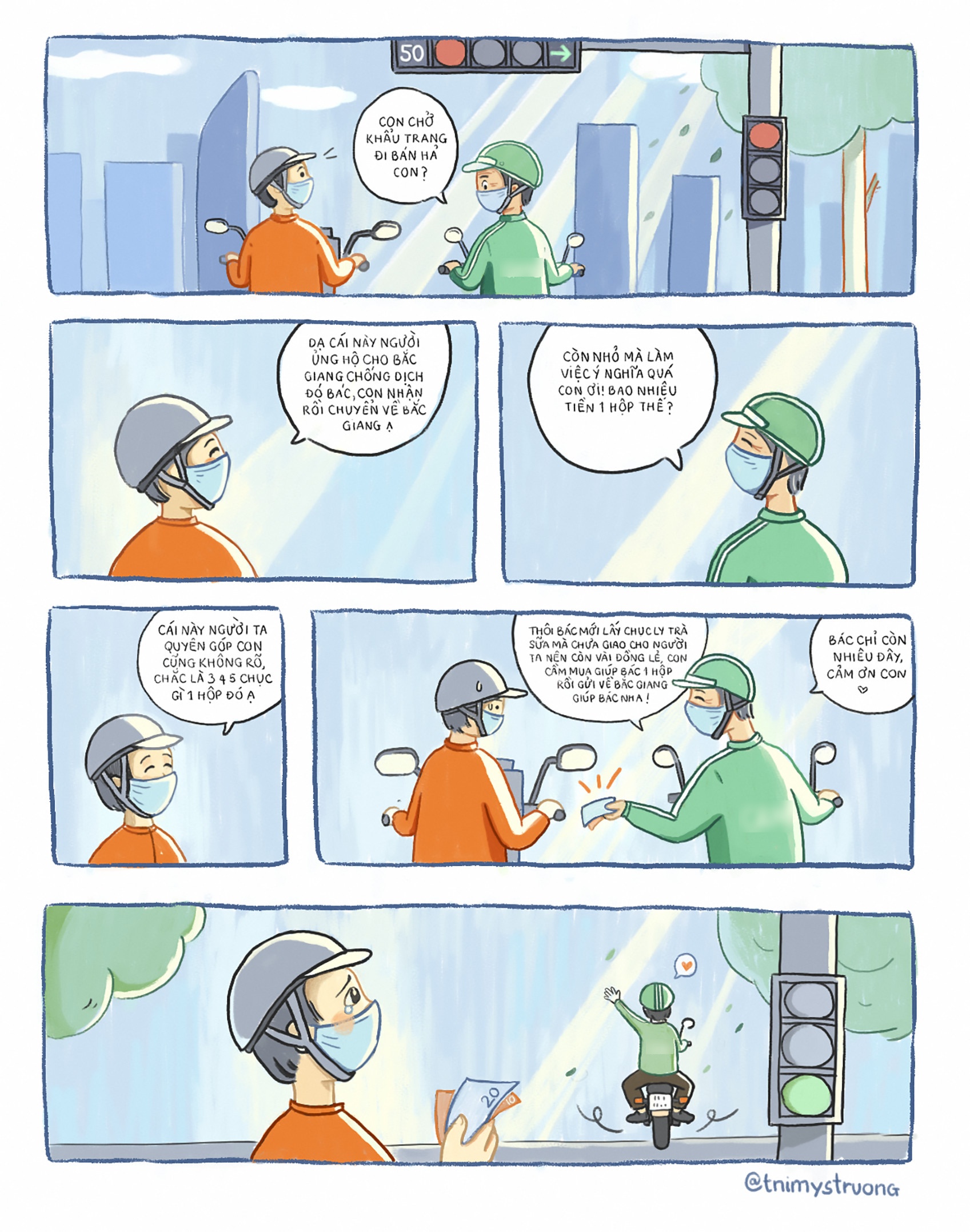 Ve tranh tang luc luong chong dich anh 5