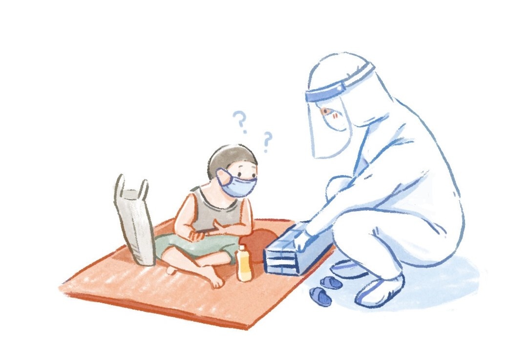 Ve tranh tang luc luong chong dich anh 6