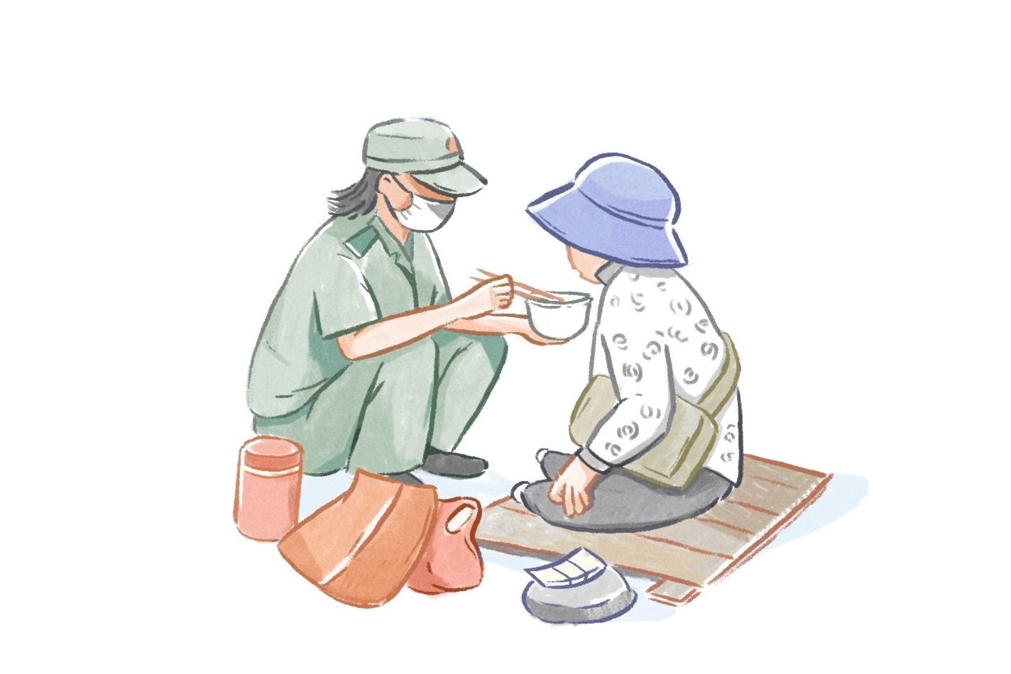 Ve tranh tang luc luong chong dich anh 7