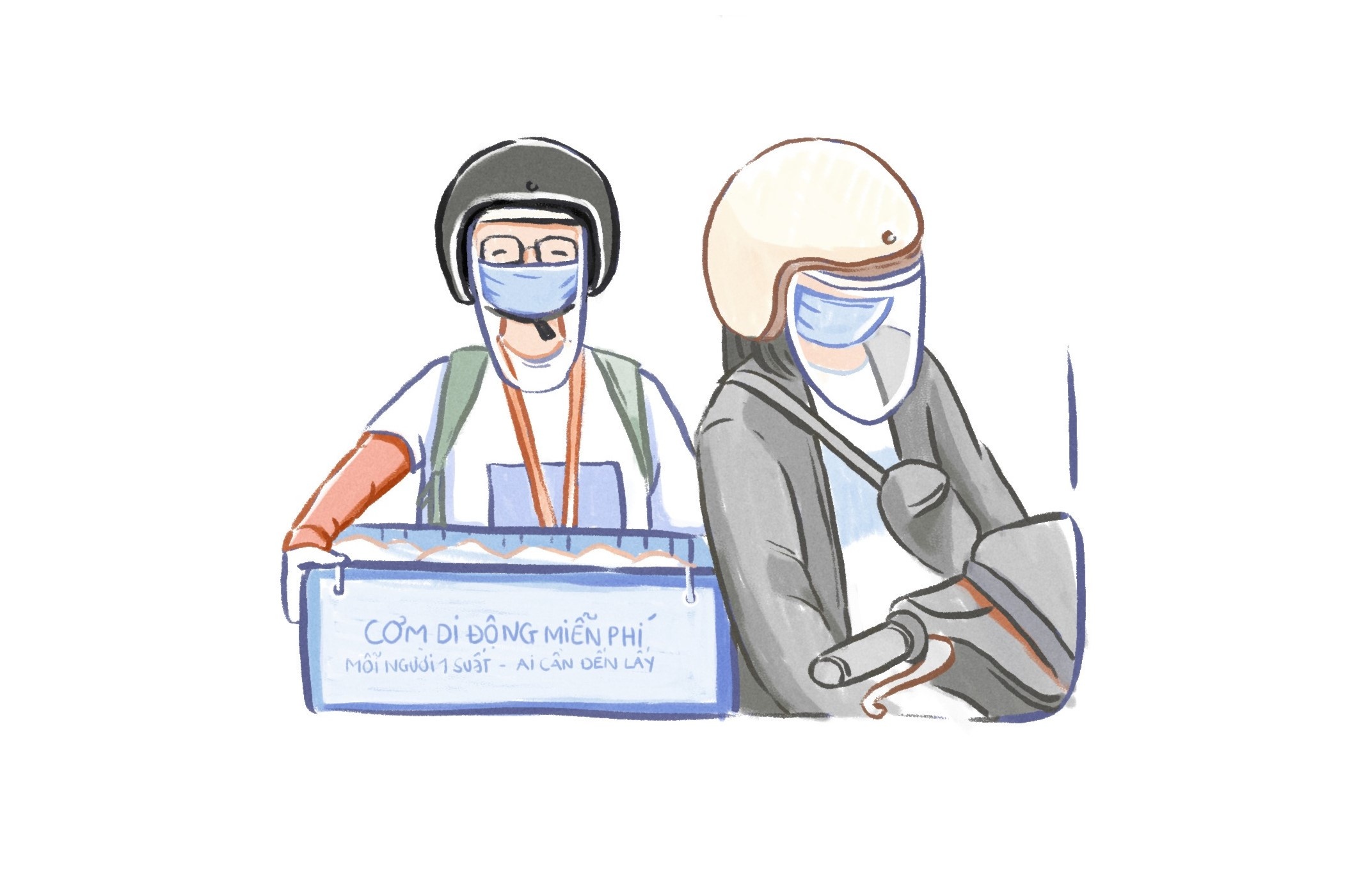 Ve tranh tang luc luong chong dich anh 8