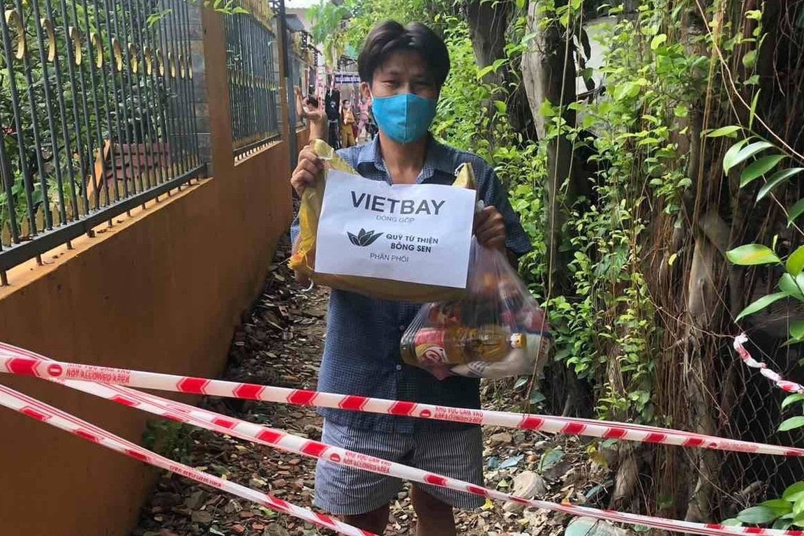 Nguoi Viet o Thung lung Silicon ho tro ba con TP.HCM trong dich hinh anh