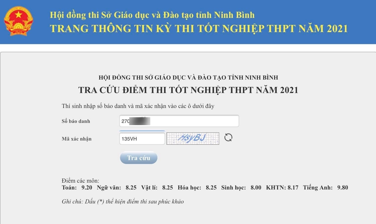 Diem thi tot nghiep cua quan quan Olympia 2020 anh 1