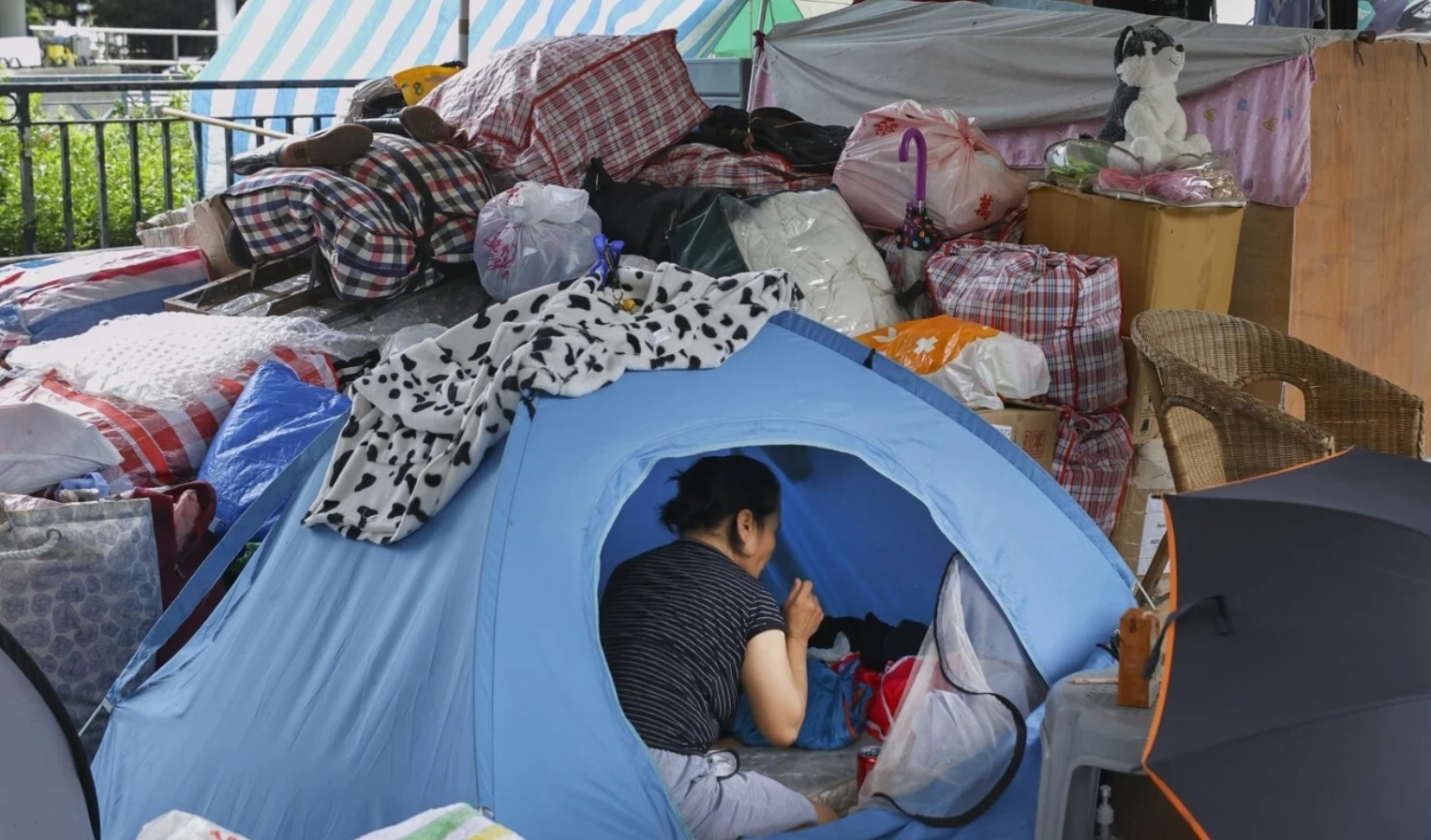 Noi so bi quay roi cua phu nu vo gia cu o Hong Kong anh 4