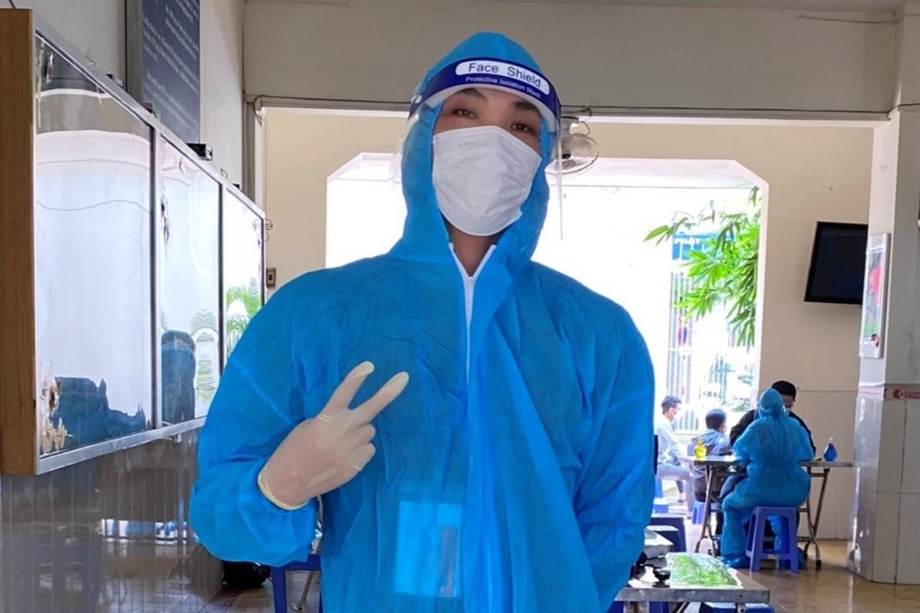 Gia dinh o TP.HCM co 12 F0, mot nguoi khoe manh lo cho ca nha hinh anh