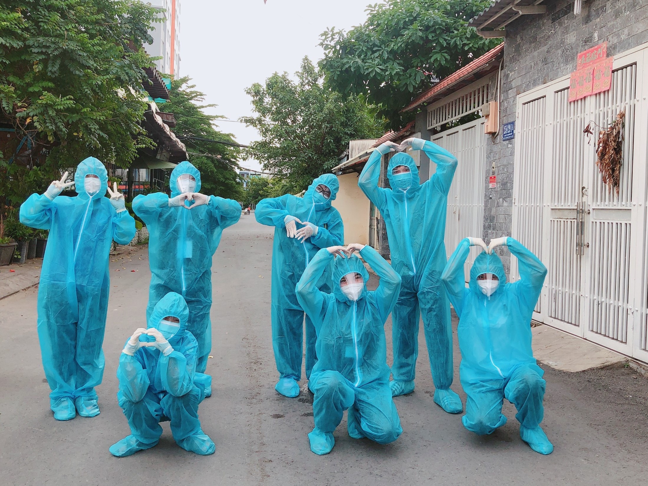 Tinh nguyen vien o TP.HCM tro lai cuoc song binh thuong anh 1