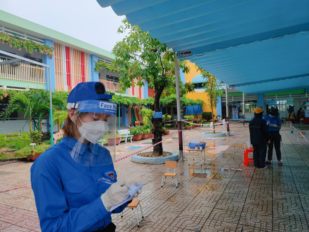 Tinh nguyen vien o TP.HCM tro lai cuoc song binh thuong anh 3