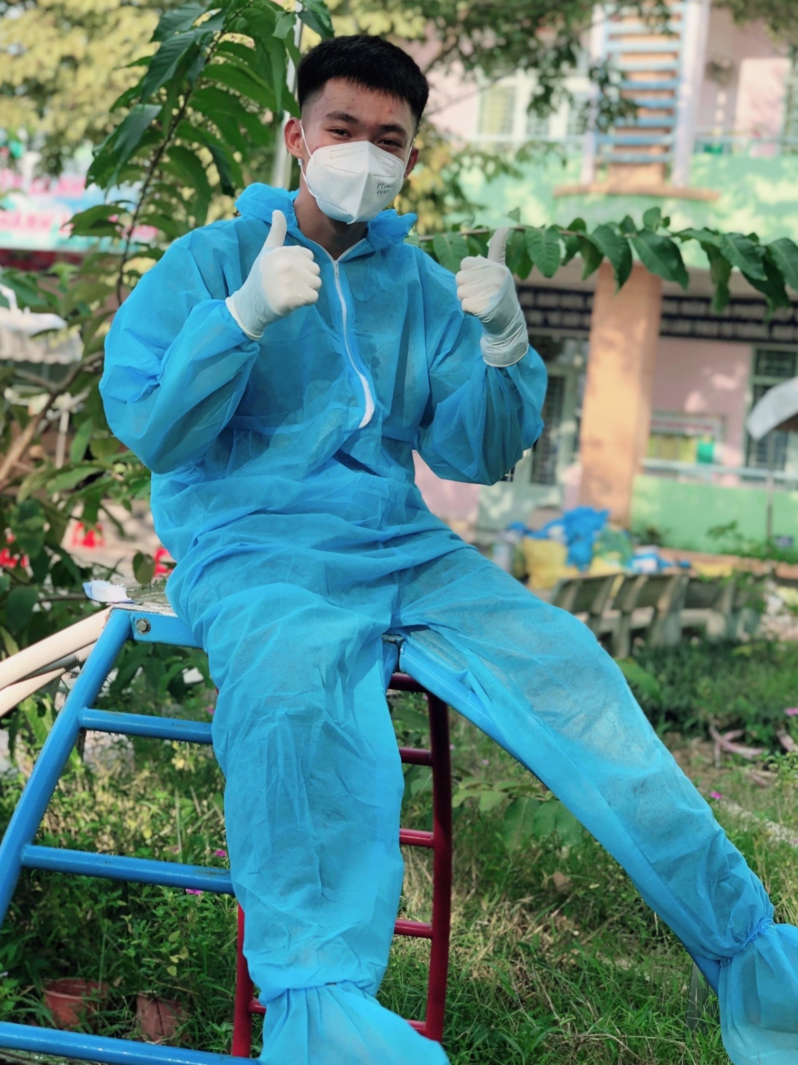 Tinh nguyen vien o TP.HCM tro lai cuoc song binh thuong anh 4