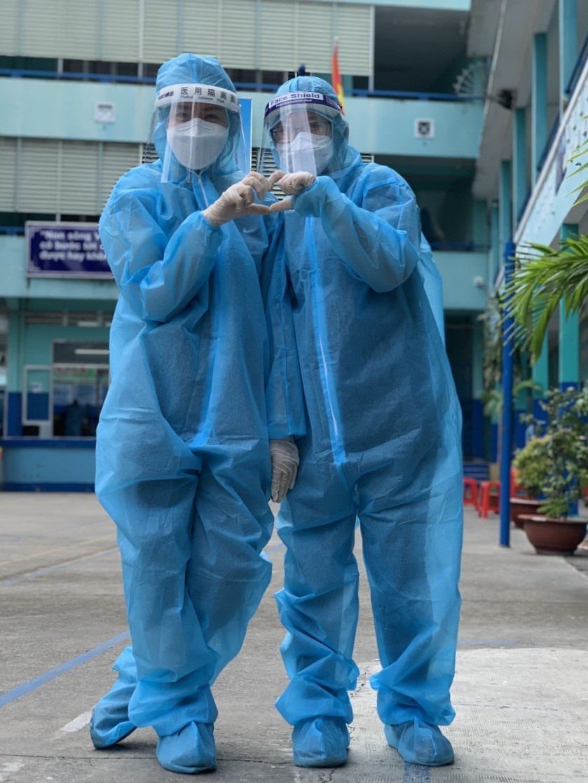 Tình nguyện viên ở TP.HCM trở lại cuộc sống bình thường ảnh 6 Tinh nguyen vien o TP.HCM tro lai cuoc song binh thuong anh 6