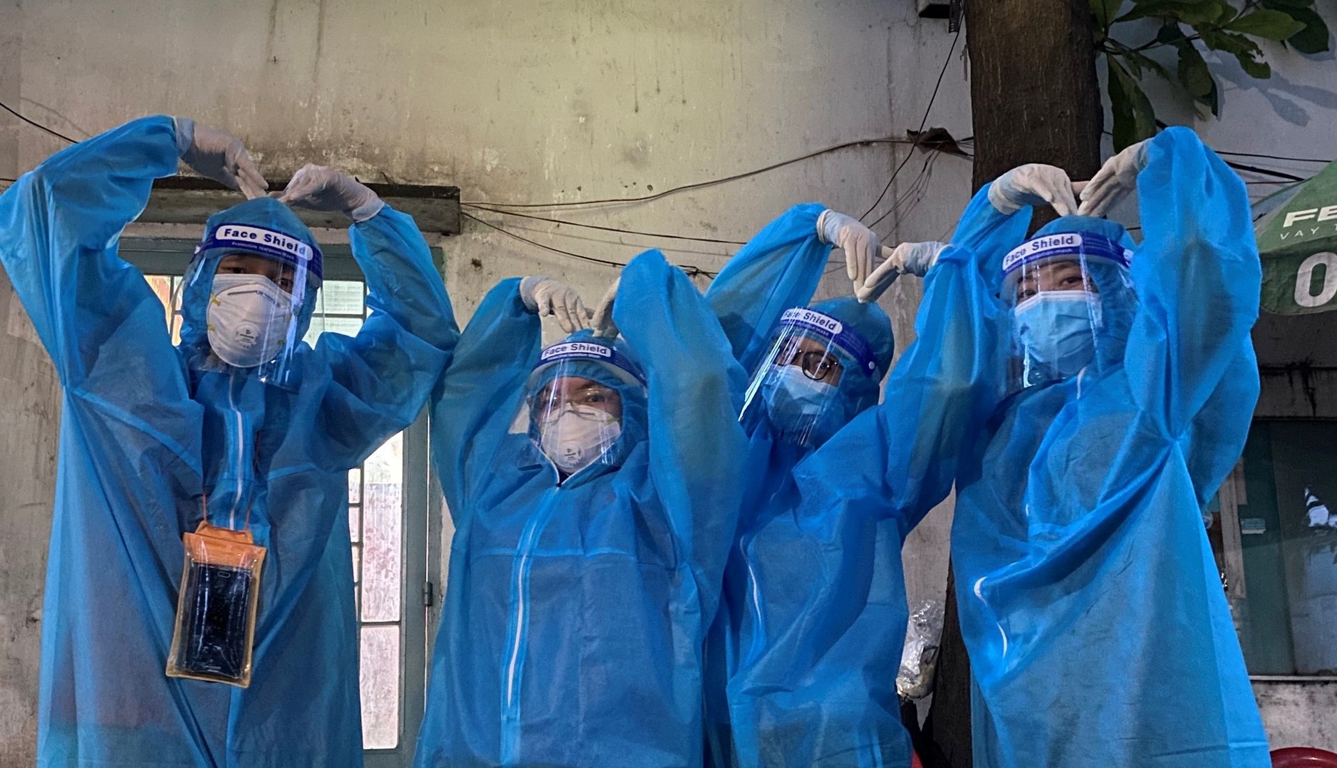 Tinh nguyen vien o TP.HCM tro lai cuoc song binh thuong anh 1