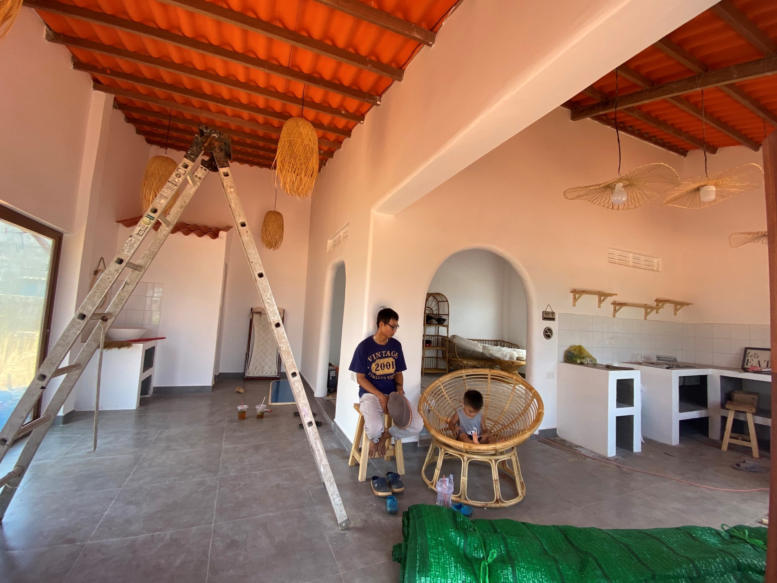 Cải tạo nhà cũ trên đảo Phú Quý ảnh 4 Cai tao nha cu tren dao Phu Quy anh 4