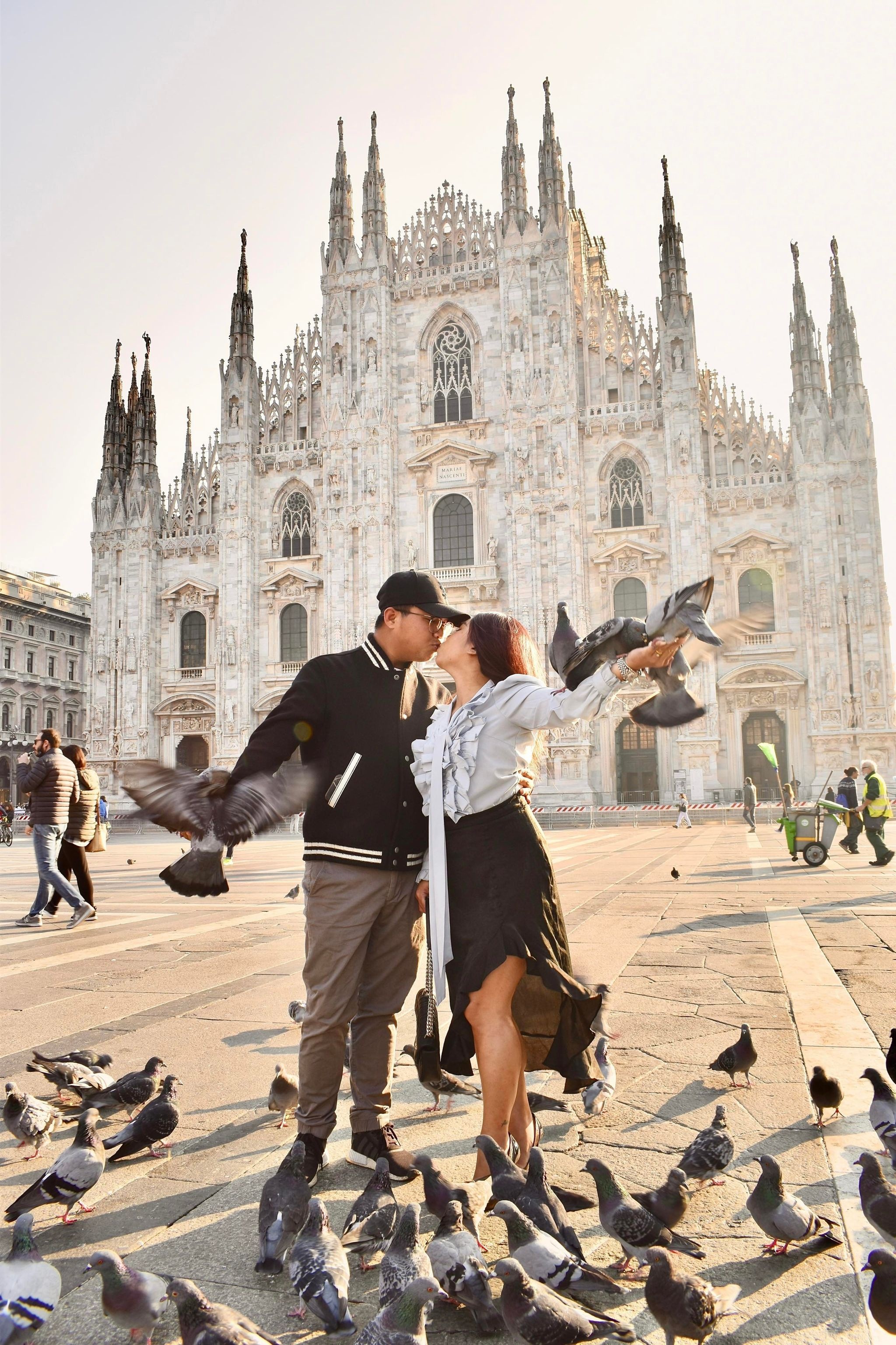 Cặp vợ chồng Mỹ gốc Việt được Giáo hoàng chúc phúc ở Vatican ảnh 3 Cap vo chong My goc Viet duoc Giao hoang chuc phuc o Vatican anh 3