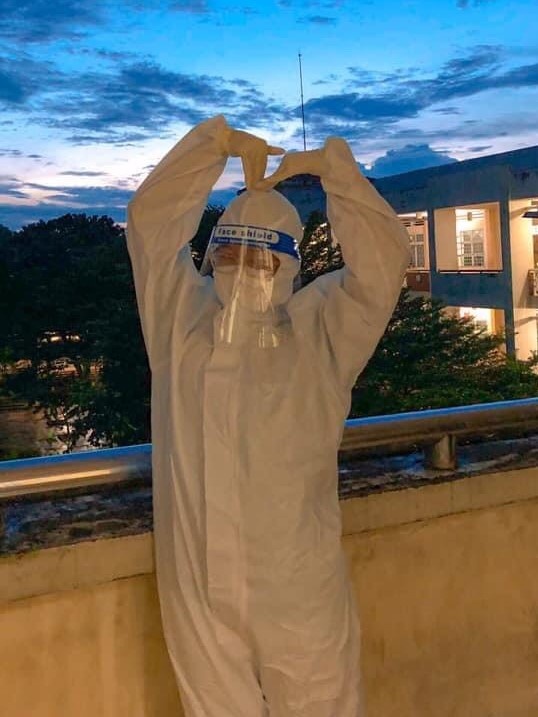 Tình nguyện viên chống dịch ảnh 1 Tinh nguyen vien chong dich anh 1