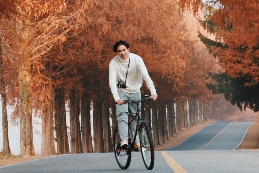 Hai nam du lich Han Quoc cua chang trai Viet hinh anh