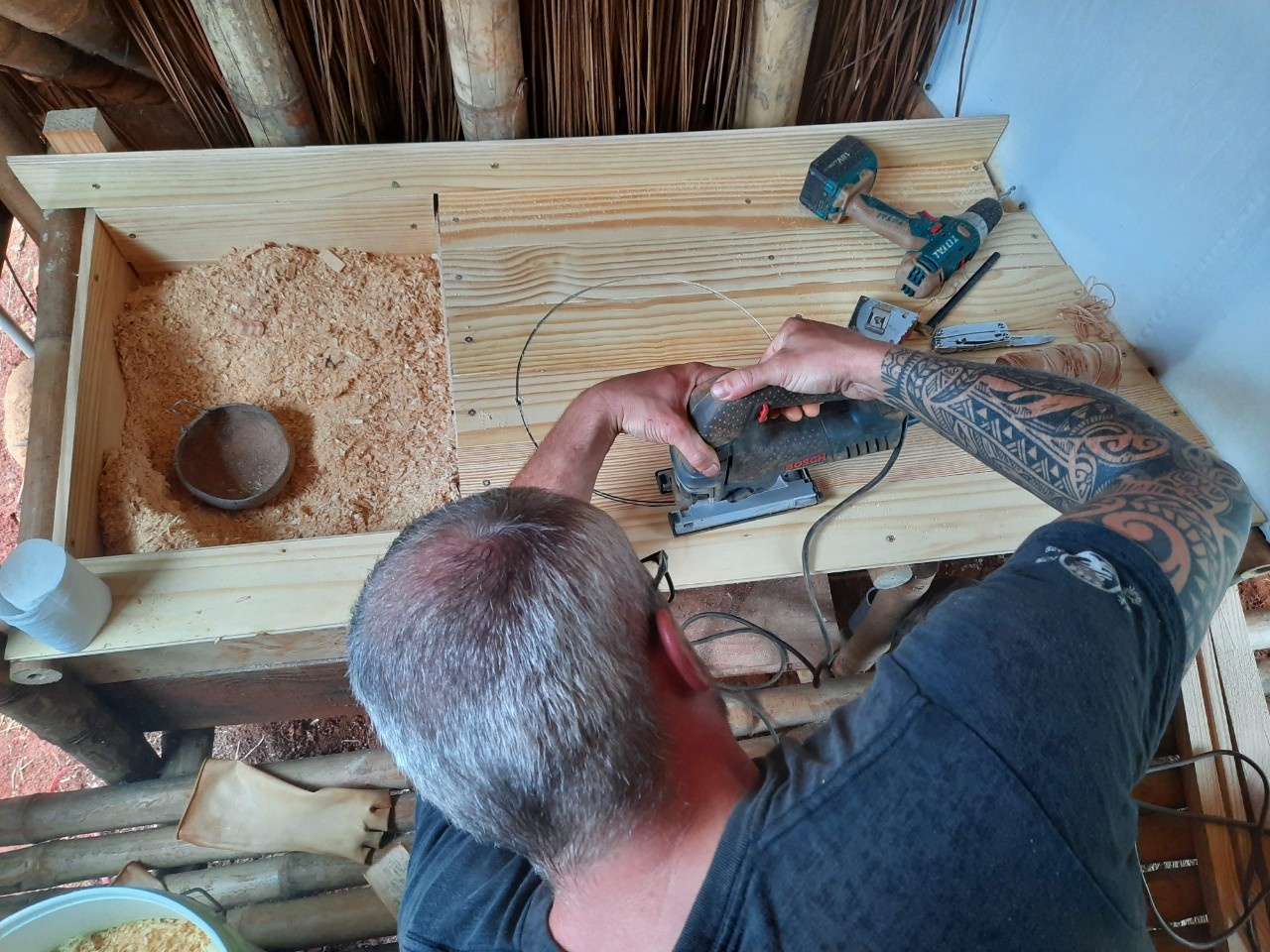 Bỏ phố về Đà Lạt dựng nhà bằng tre ảnh 9 Bo pho ve Da Lat dung nha bang tre anh 9