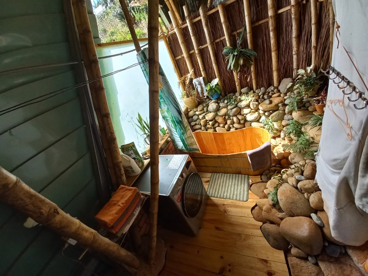 Bỏ phố về Đà Lạt dựng nhà bằng tre ảnh 12 Bo pho ve Da Lat dung nha bang tre anh 12