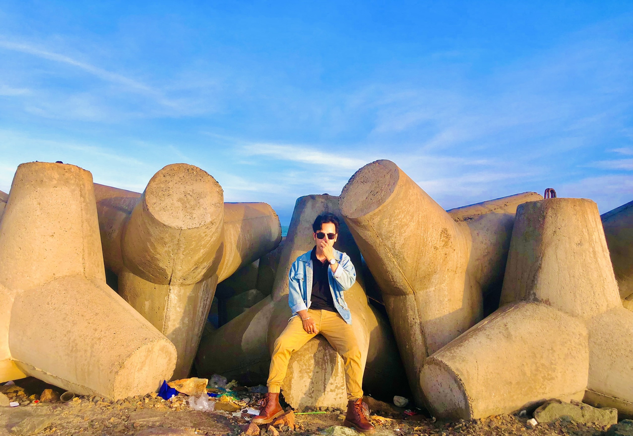 Chàng trai một mình đi phượt xuyên Việt ảnh 3 Chang trai mot minh di phuot xuyen Viet anh 3