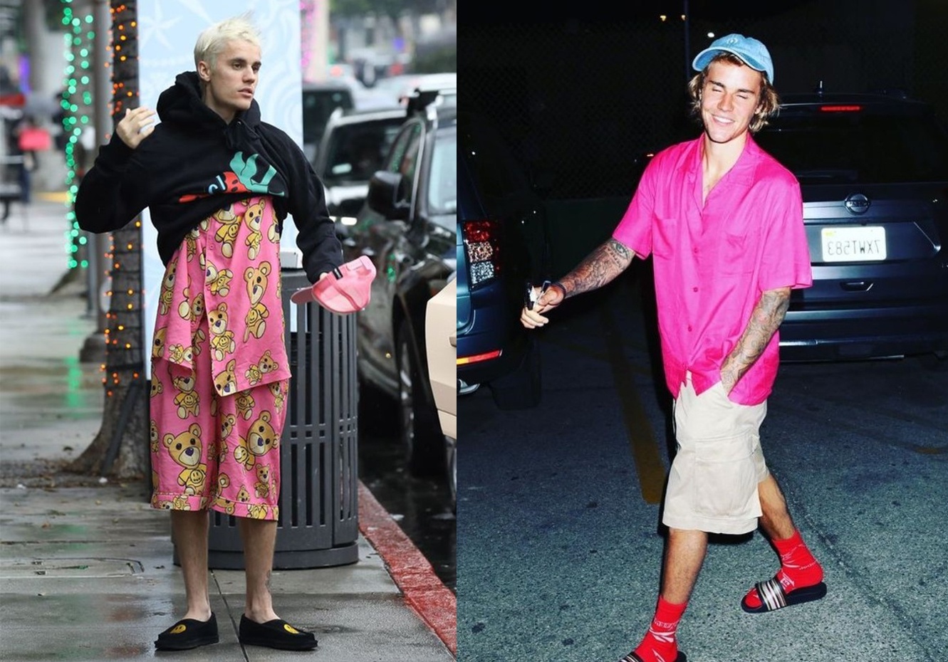 Justin Bieber nang tam xu huong an mac loi thoi hinh anh